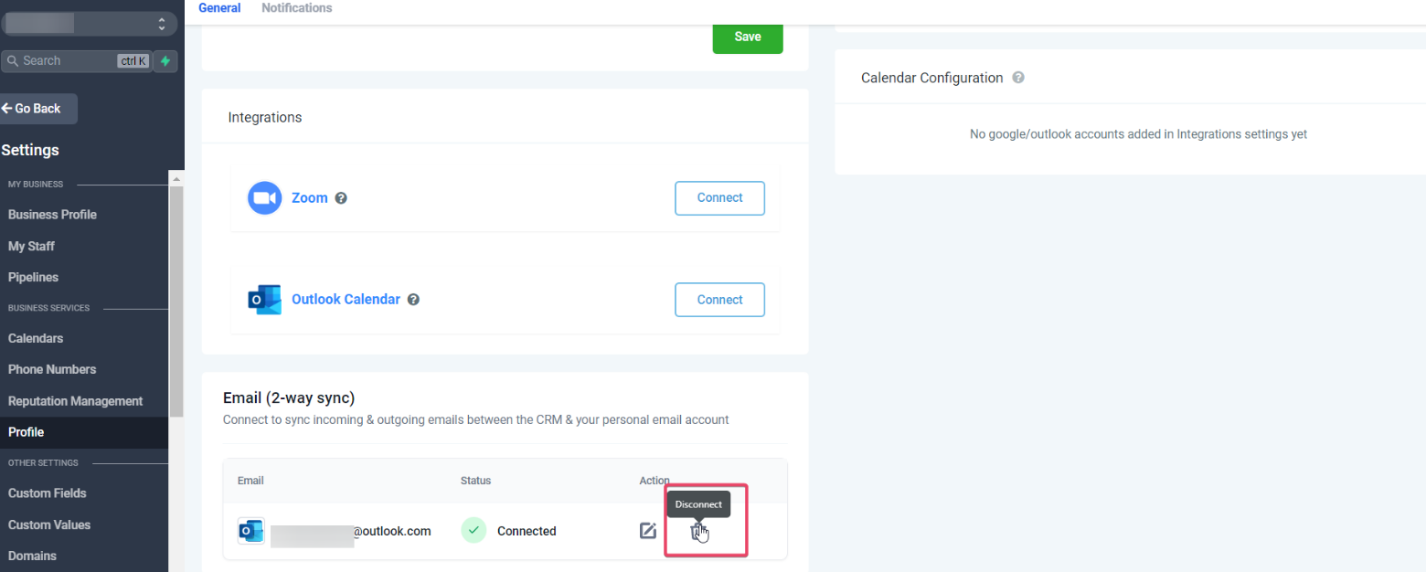 Setting Up Two Way Email Sync For Outlook Rubic Management